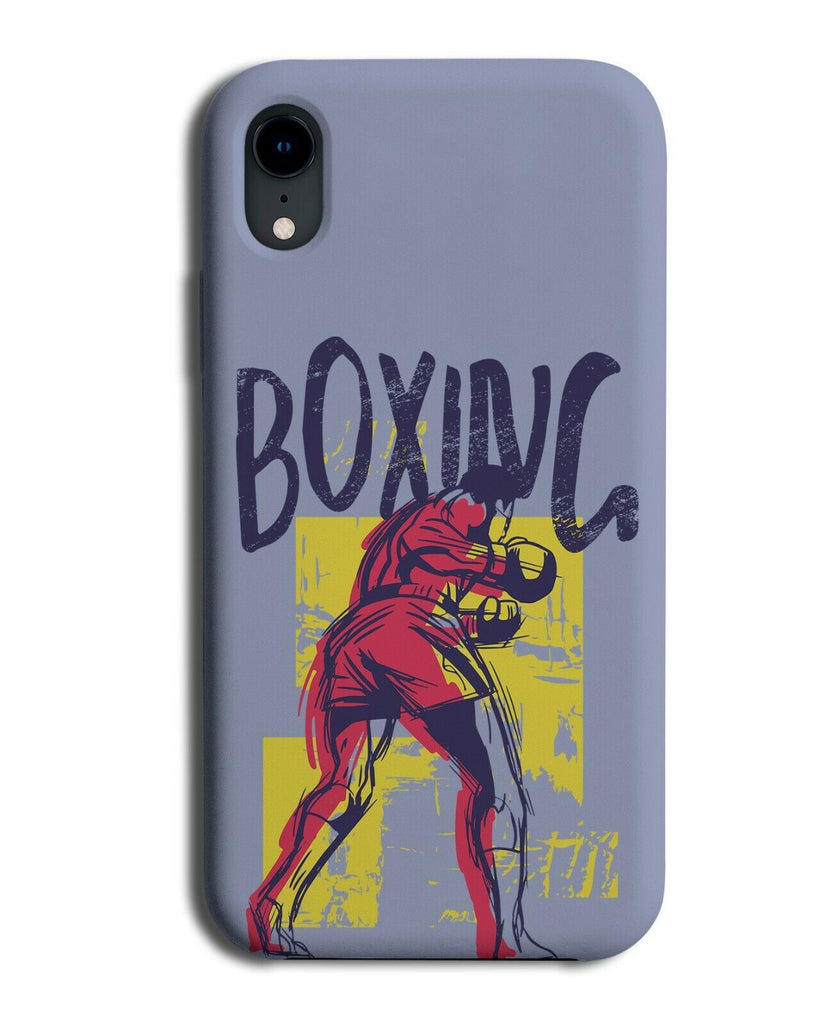 Fighting Boxer Phone Cover Case Abstract Sports Boxing Picture Photo Mens J057