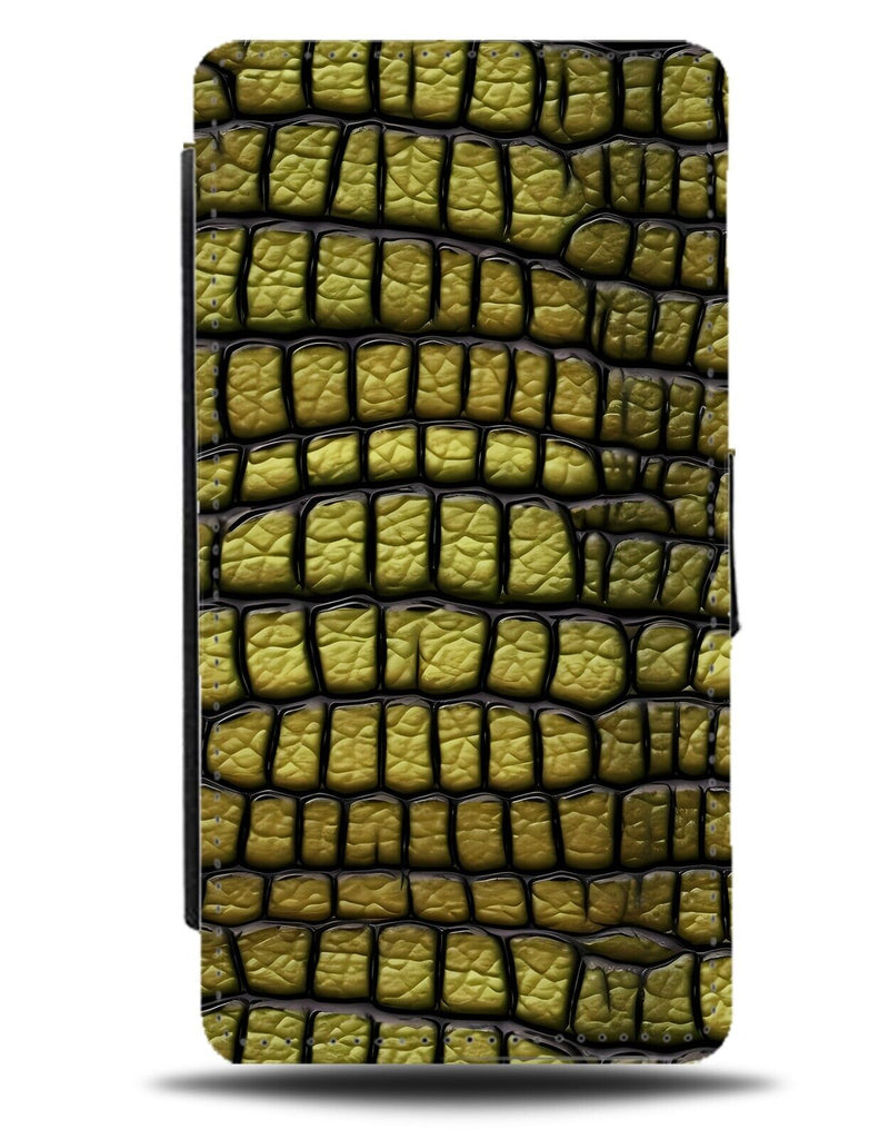 Alligator Skin Print Pattern Flip Wallet Case Aligators Scale Scales Gator CY35