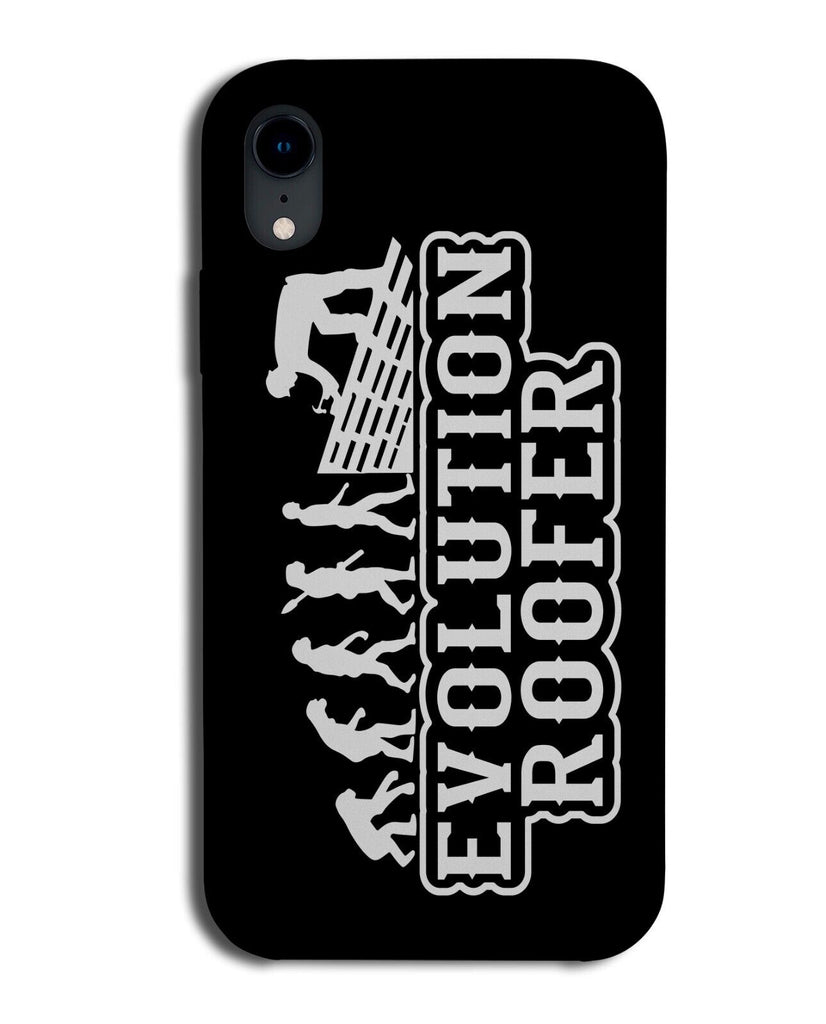 Roofing Phone Case Cover Funny Roofer Evolution Timeline Tradesman Roof P300