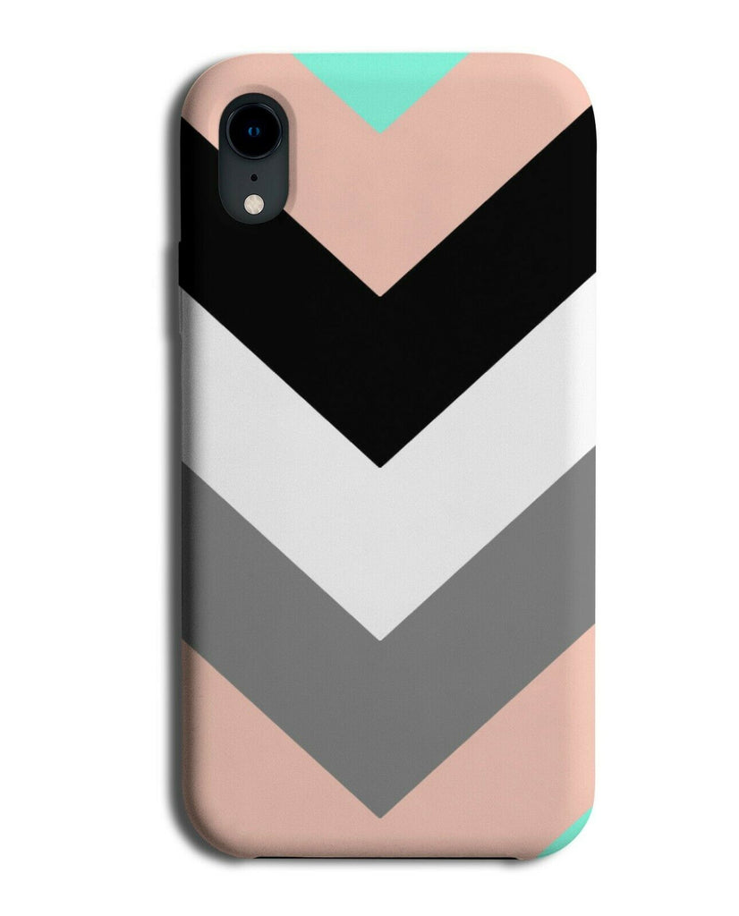 Girly Pink Patterned Phone Case Cover Grey White Black Mint Green B972