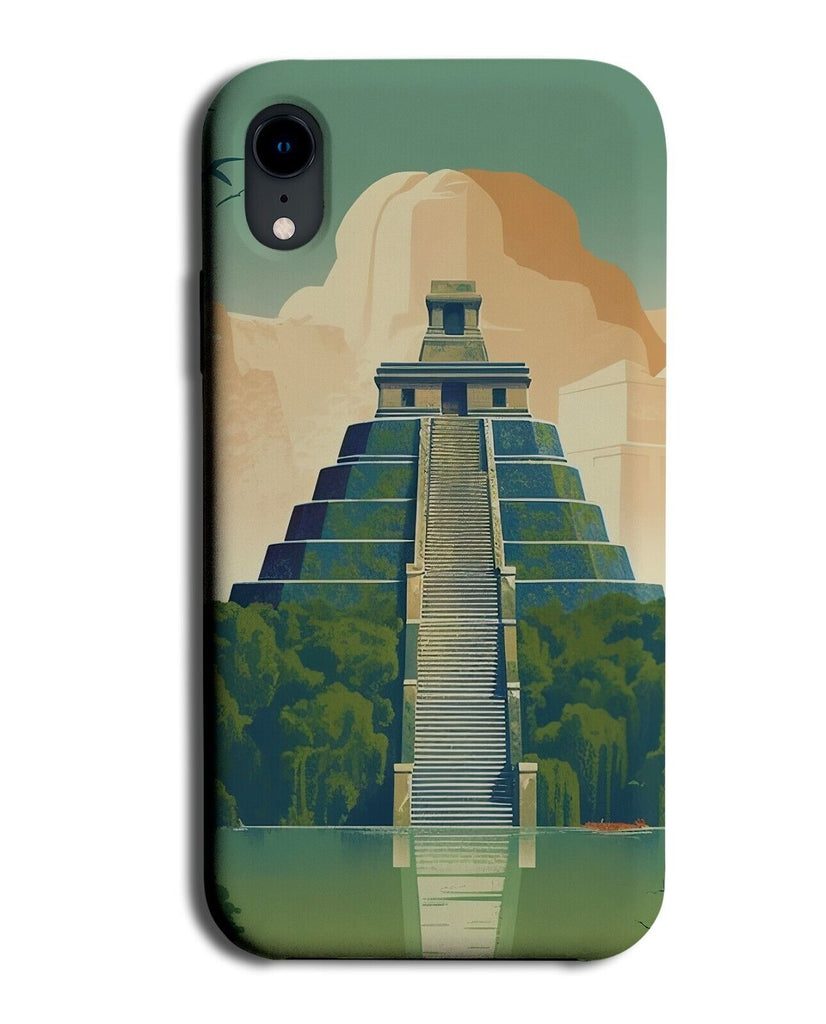 Mexico Landmark Cartoon Phone Case Cover Machu Picchu Tower Structure Mexic CT70