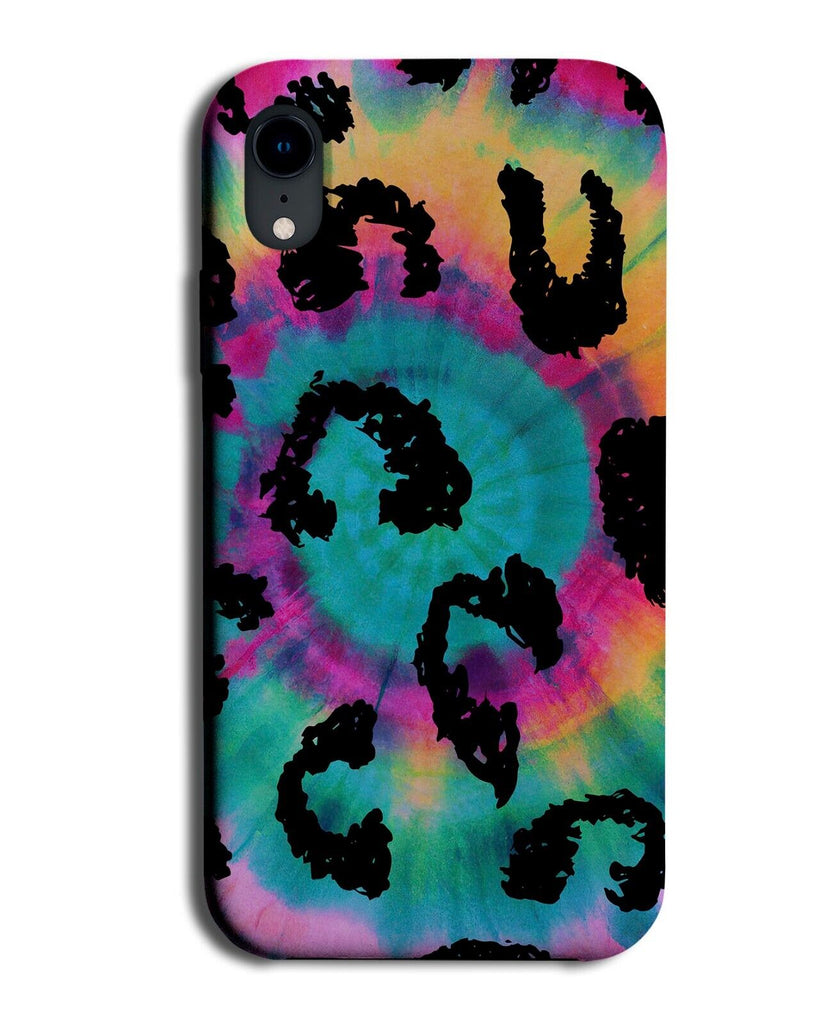 Rainbow Tye Die Phone Case Cover Tie Dye 60s Sixties Design Multicolour AV79
