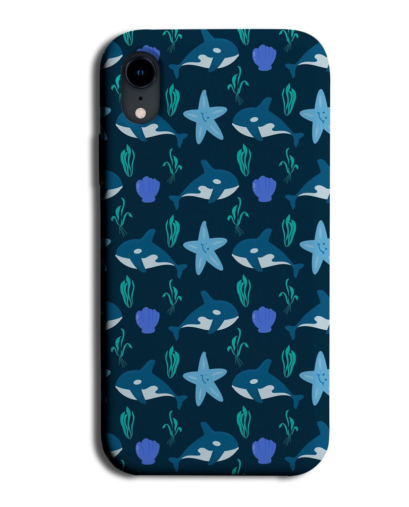 Cartoon Childrens Killer Whale Phone Case Cover Orca Orcas Story Book Fish AX59