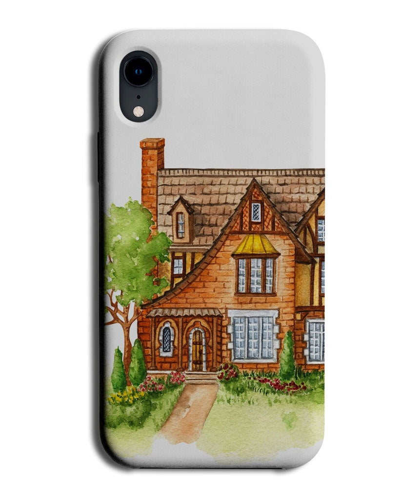 English Village Home Phone Case Cover House Traditional Cottage Cottages Q911A