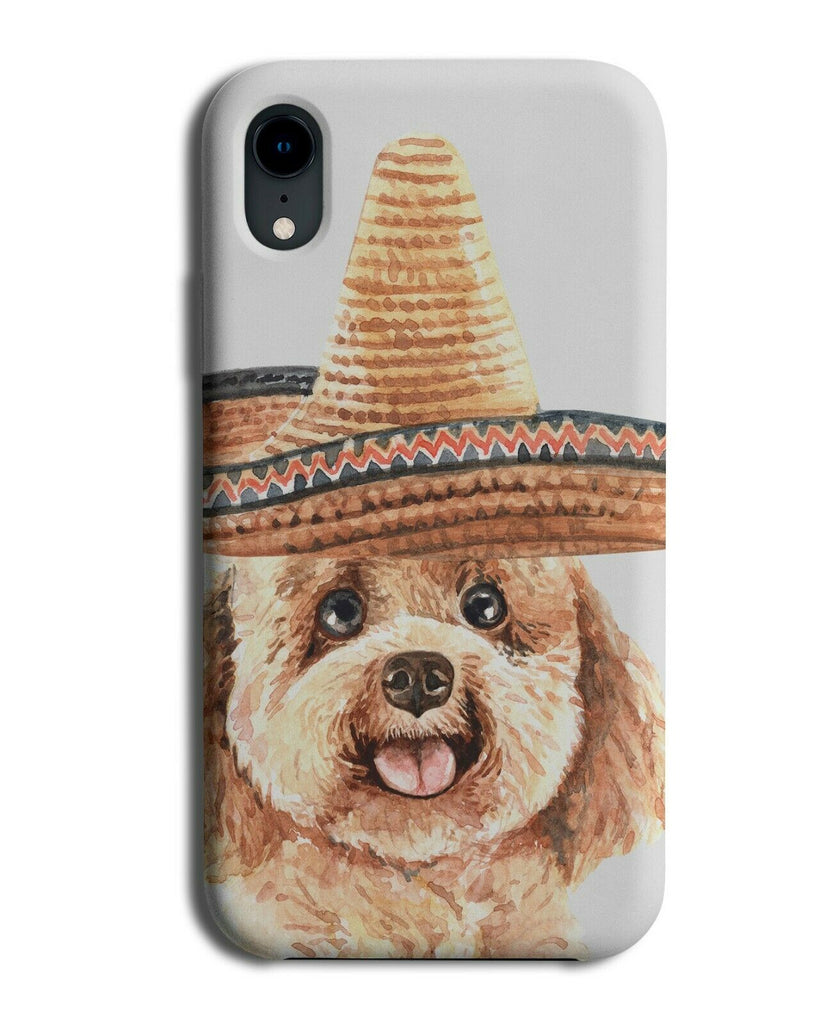 Mexican Poodle Phone Case Cover Mexico Hat Sombrero Costume Dog Cute K729