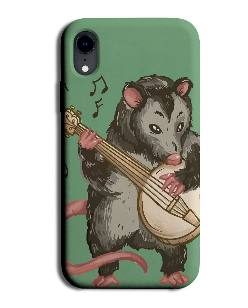 Possum Playing The Banjo Phone Case Cover Instrument Possums Banjos Guitar P144