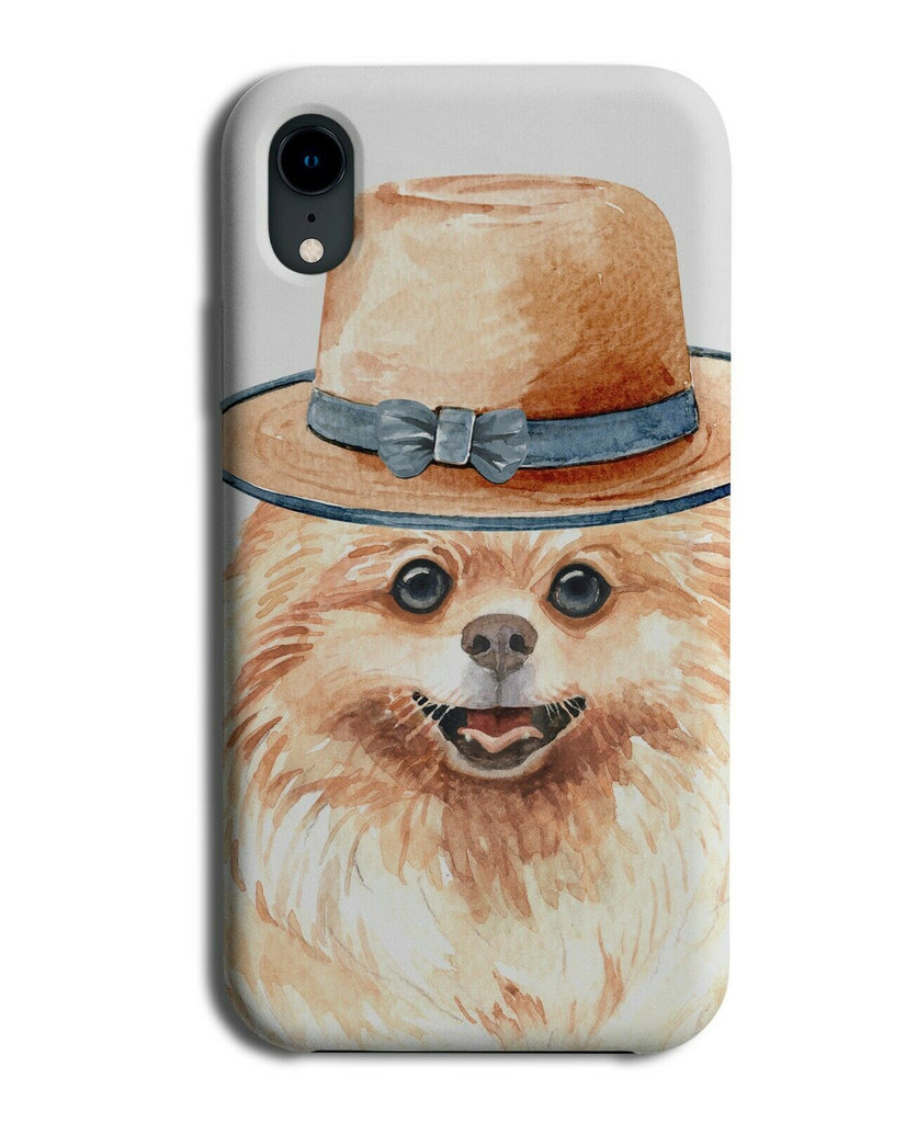 Pomeranian Phone Case Cover Dog Western Hat Stylish Fashion Style K598