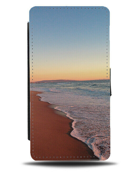 Waves On The Beach Picture Flip Wallet Case Photograph Wave Ocean Sea G926