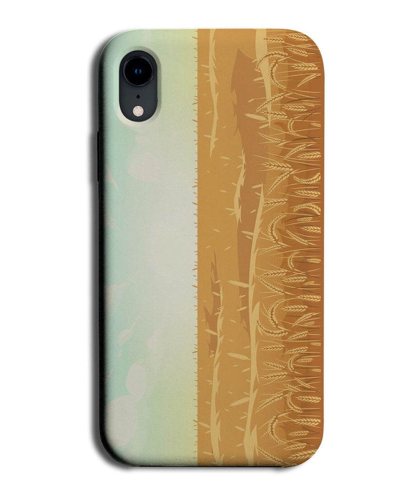 Cornfield Phone Case Cover Contryside Field Open Fields Farm Meadow Meadows Q662