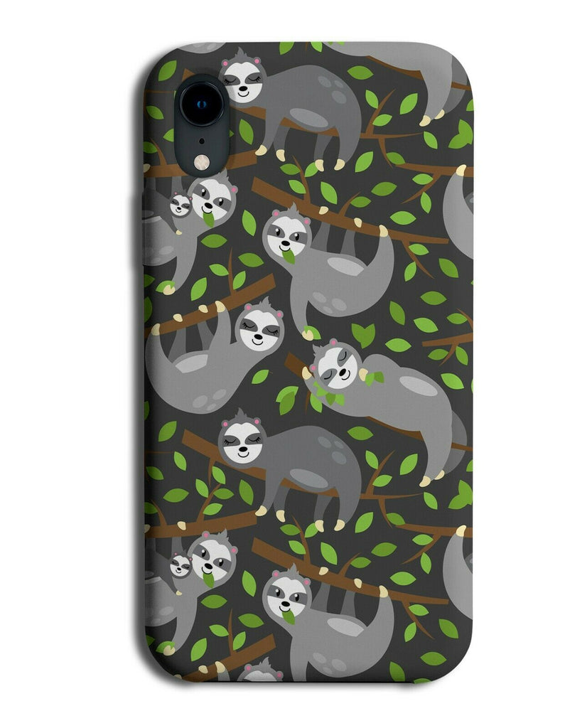 Nocturnal Sloth Phone Case Cover Sloths Animal Animals Cartoon Night Time G122