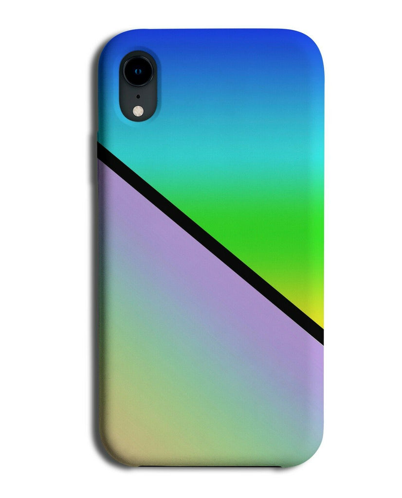 Multicoloured And Colourful Pattern Phone Case Cover Colours Rainbow i406