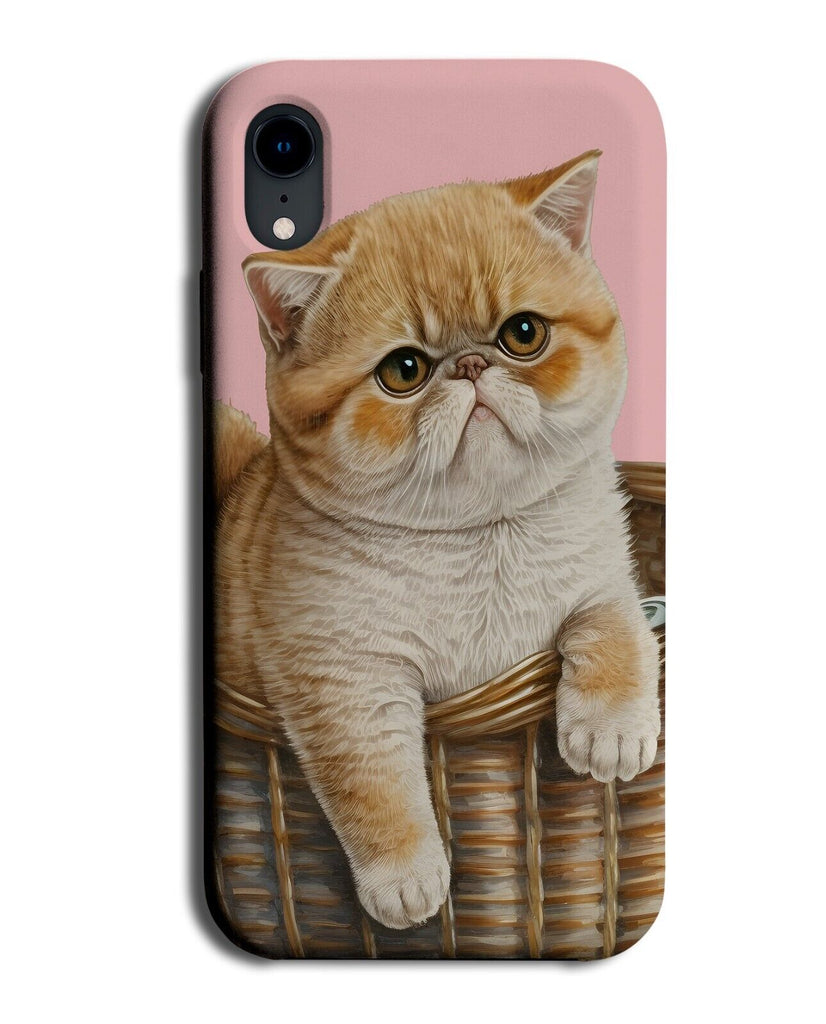 Exotic Shorthair Cat Phone Case Cover Blonde Ginger White Novelty Breed DD09