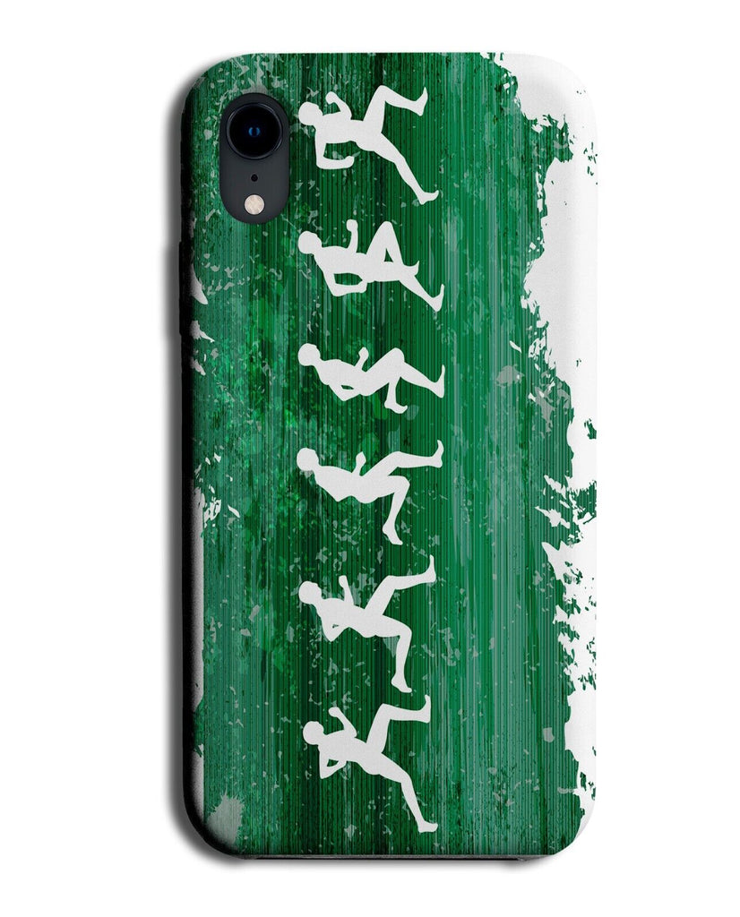 Grunge Running Silhouettes Phone Case Cover Silhouette Run Jogging Joggers P100