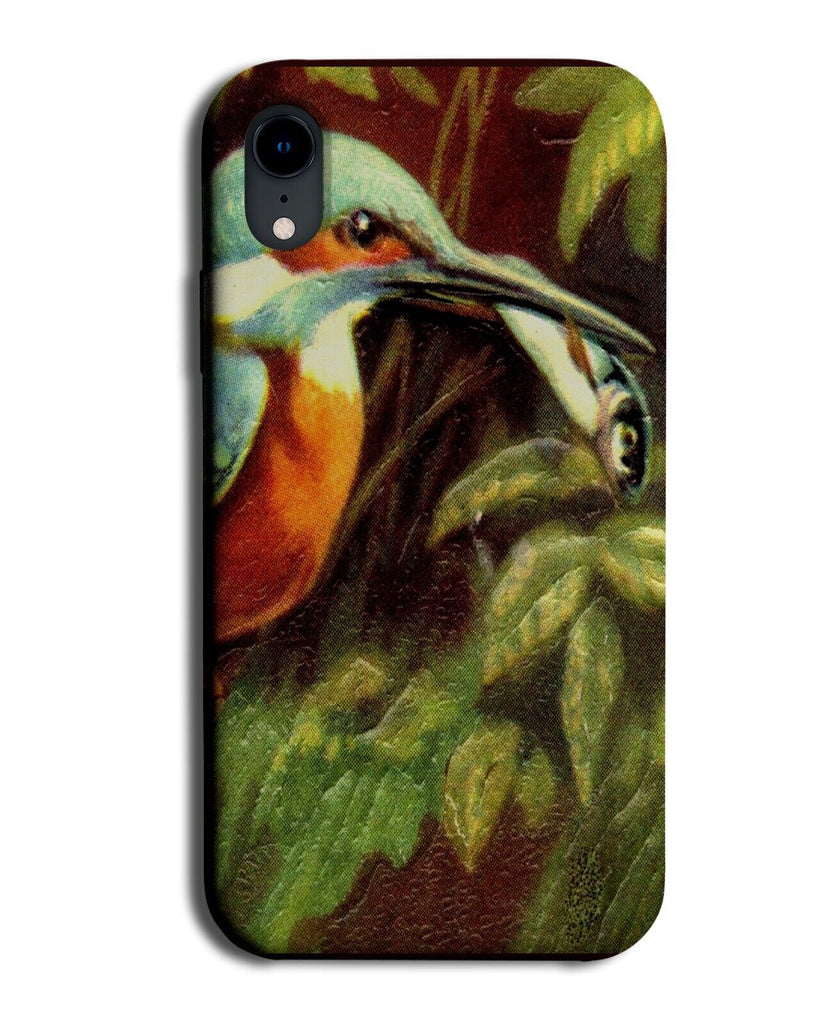 Kingfisher Catching Fish Phone Case Cover Bird Eating Fishes King Fisherman LP40