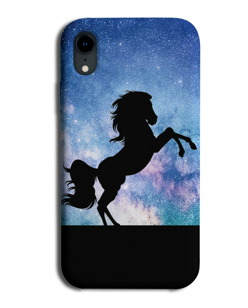Stallion Horse In Space Phone Case Cover Horses Stead Girly Stars B879