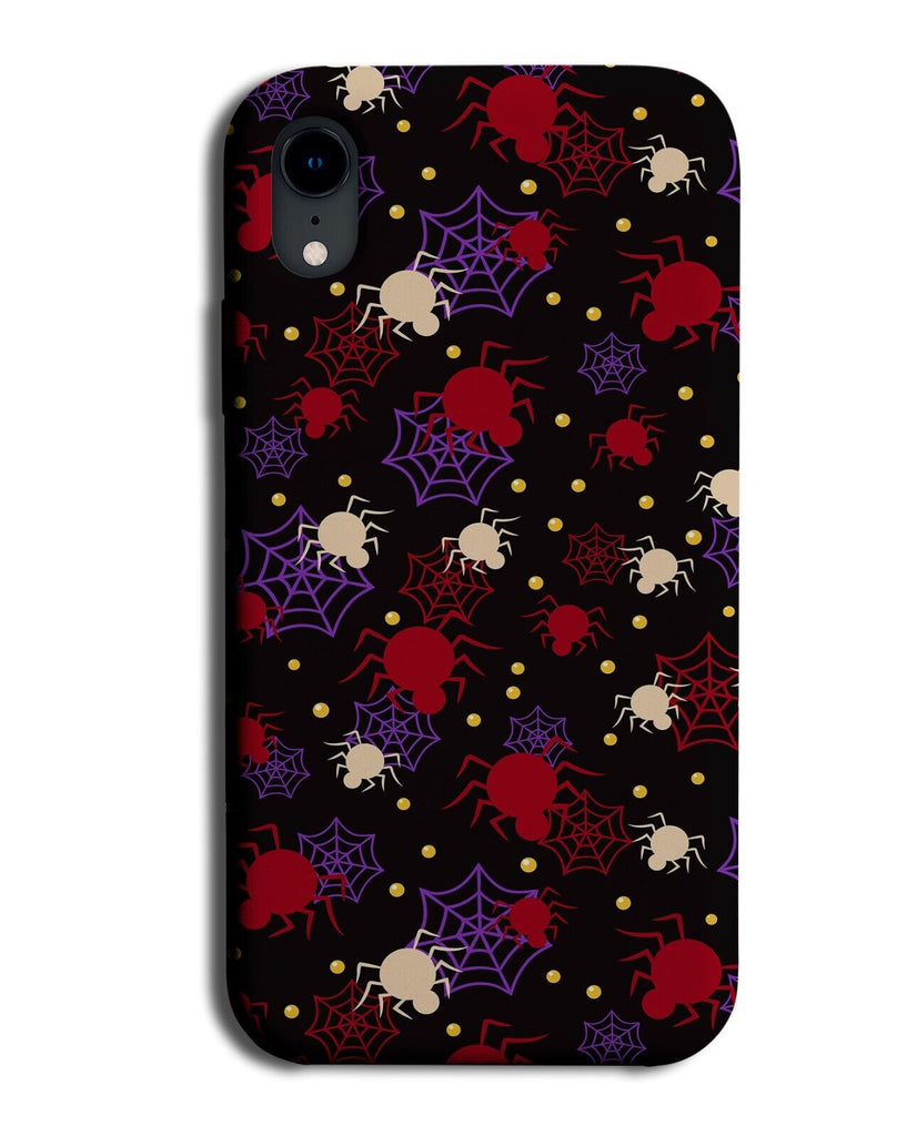 Halloween Spider Shapes Phone Case Cover Spiders Symbols Outline Silhouette CF20