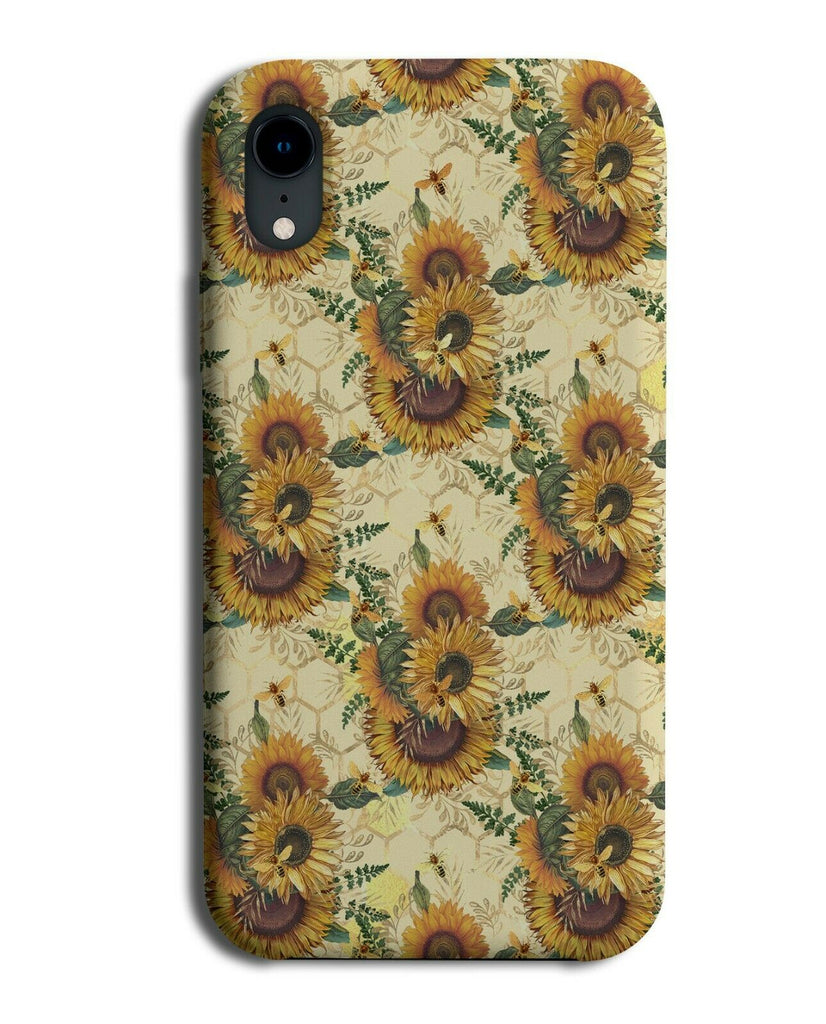 Vintage Summer Sunflower Floral Pattern Phone Case Cover Patterns Design G234