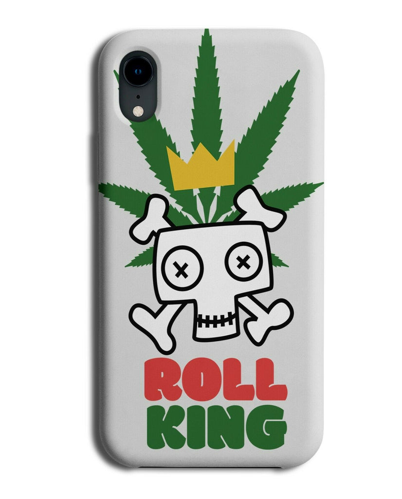 Funny Roll King Phone Case Cover Canabis Plant Logo Weed Stoner Design E236