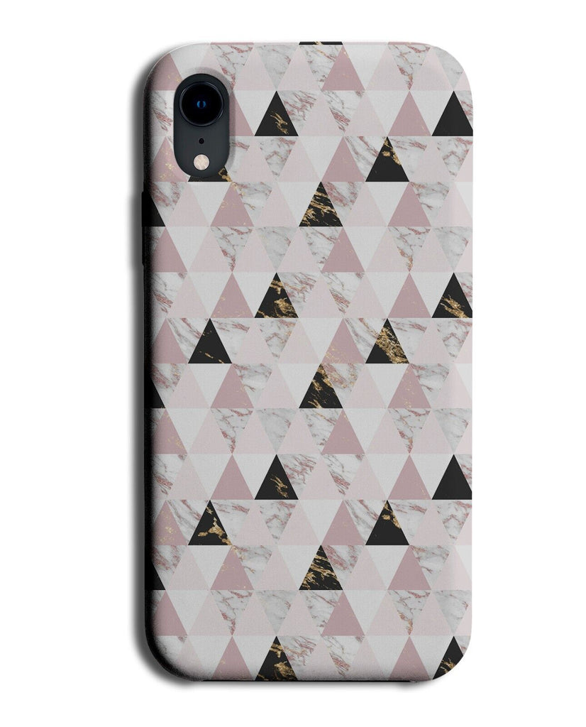 Rose Gold Marble Patterning Phone Case Cover Golden Black Gold Top Effect CH04
