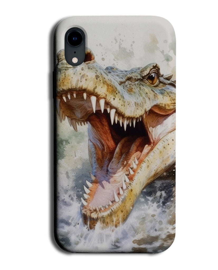 Crocodile Jaws Phone Case Cover Crocodiles Croc Teeth Novelty Angry Scary DC26