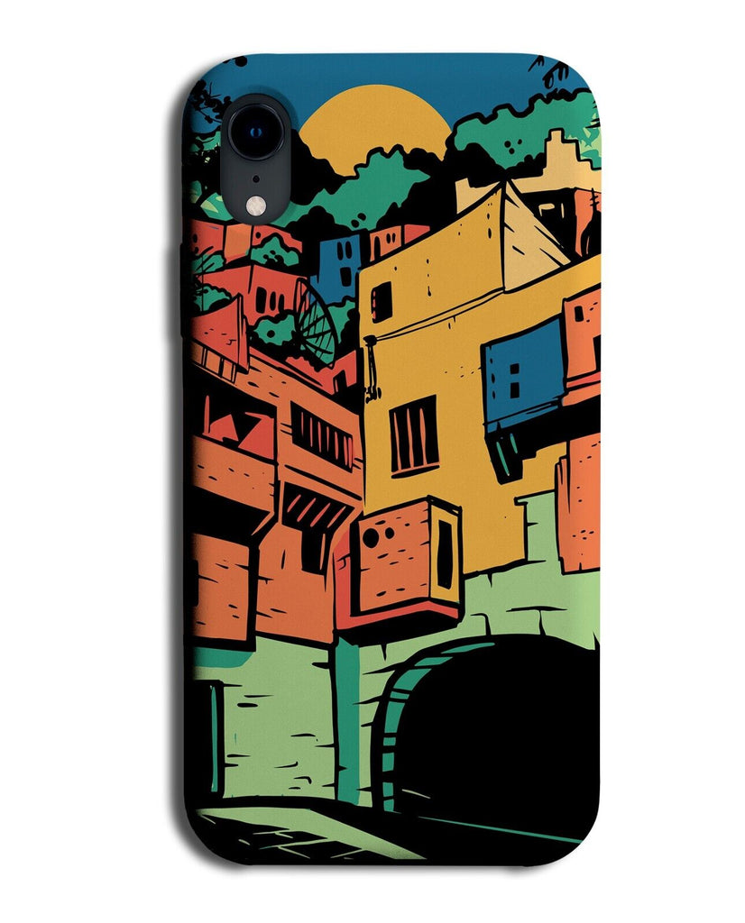 Colourful Mexico City Phone Case Cover Mexican Favela Favelas Brazil Town P114