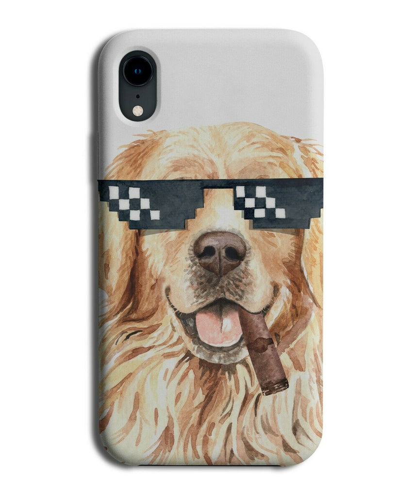 Thug Life Labrador Retriever Phone Case Cover Dog Dogs Funny Gangster K568