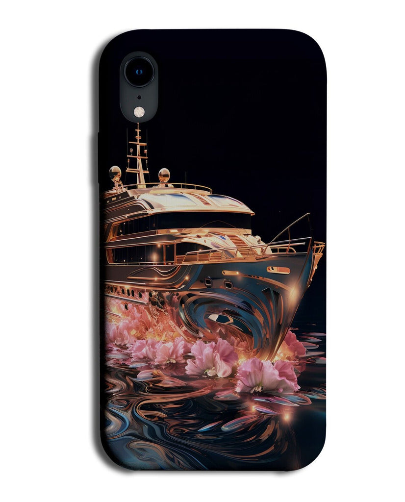 Rose Gold Super Yacht Phone Case Cover Yachty Luxury Ocean Sea Crew Yachts CM28