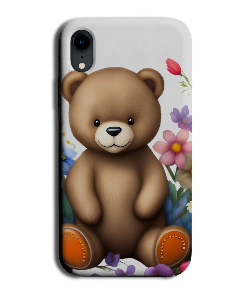 Cartoon Airbrush Teddy Bear Phone Case Cover Airbrushed Teddies Toy Retro DG11