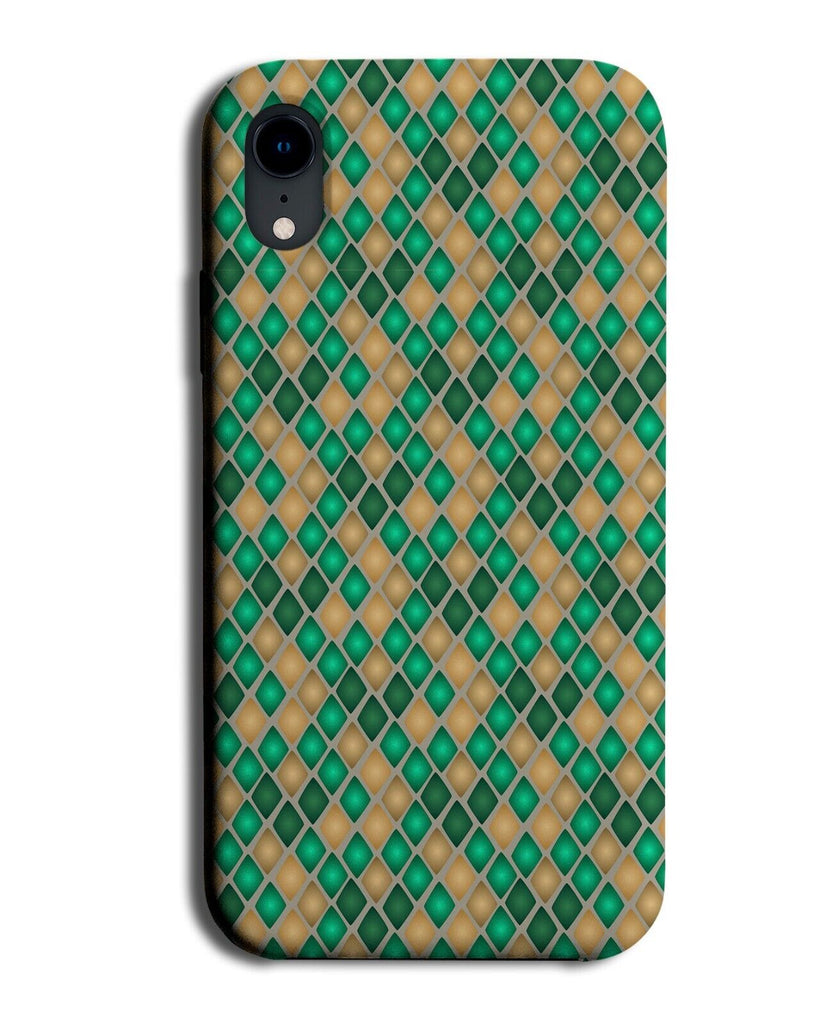 Emerald Green Snake Scales Phone Case Cover Scale Reptile Gold Snakes Q708E