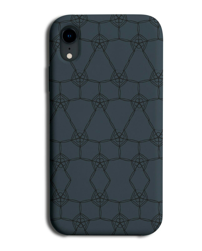 Green and Black Triangle Geometrics Phone Case Cover Geometrical Pattern F894