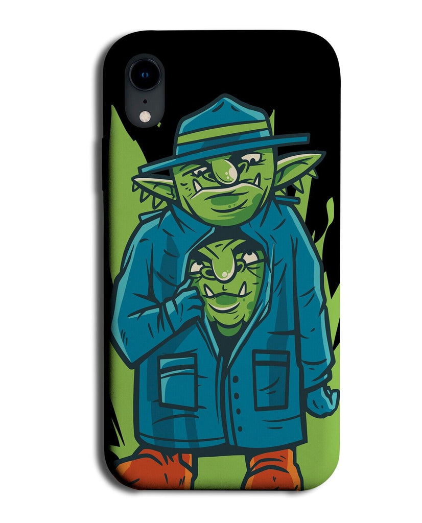 Funny Goblins In Trench Coat Phone Case Cover Goblin Coats Small Tall Troll P076