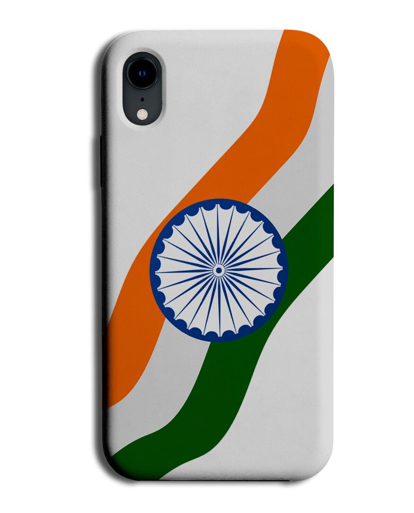 Indian Flag Stripe Phone Case Cover Flags Sachet India Republic Picture AU13