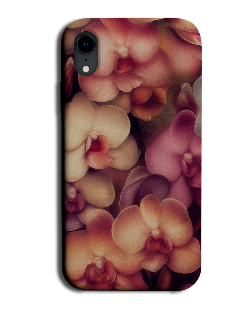 Orchids Painting Print Phone Case Cover Orchid Flowers Plant Renaissance DE96