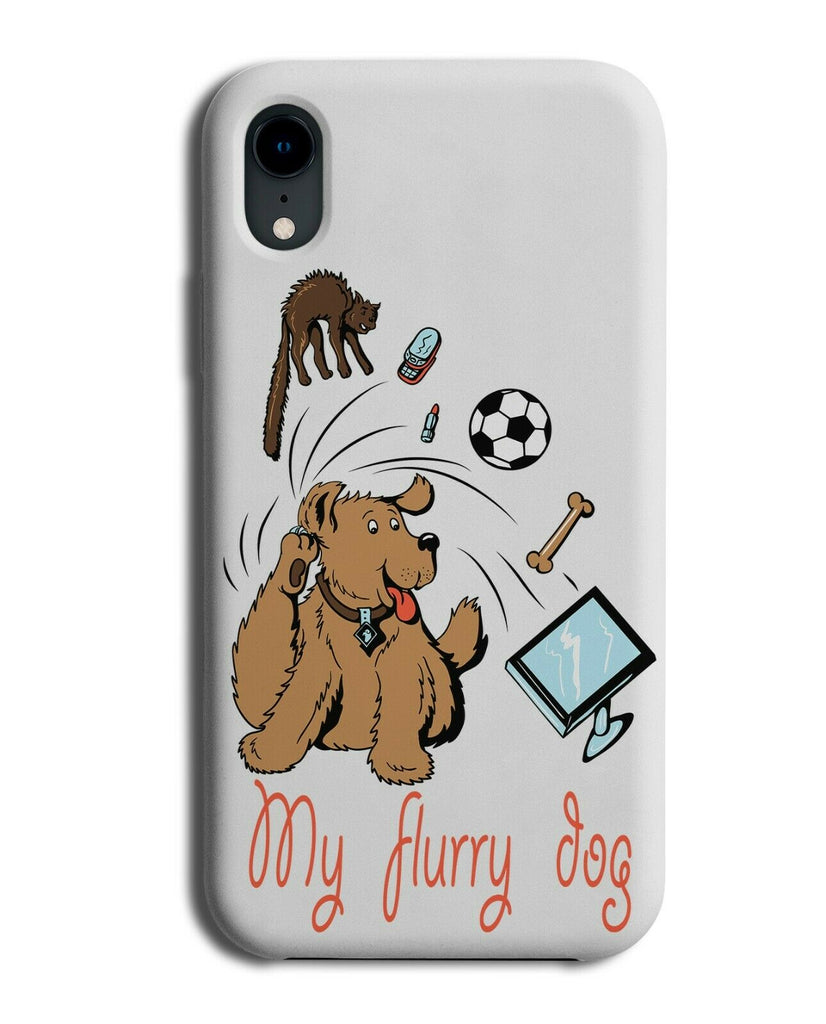 Cartoon Sporty Dog Phone Case Cover Football Bone Funny Cartoon Doggy Dogo E178