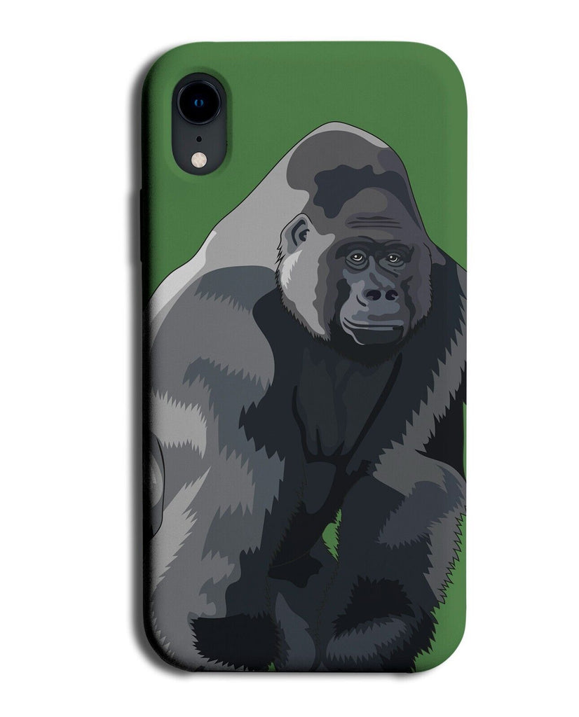 Abstract Gorilla Art Phone Case Cover Airbrush Air Brush Effect Gorillas AB07