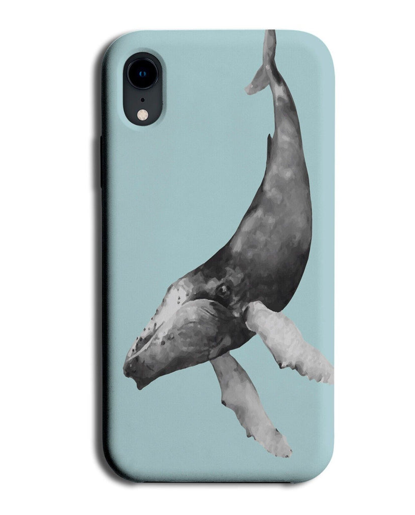 Humpback Whale Phone Case Cover Whales Hump Back Whales Humpbacks Grayscale 760