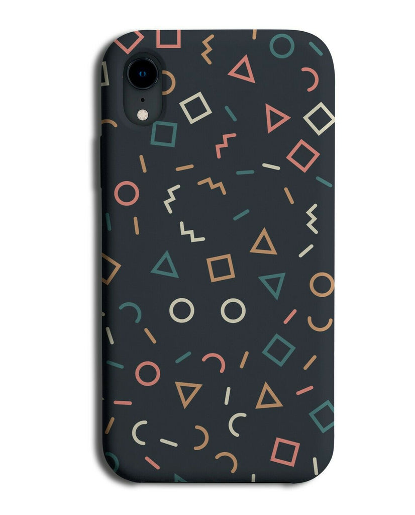 90s Pattern Squiggles Phone Case Cover Squiggle Lines Shapes Nineties H438