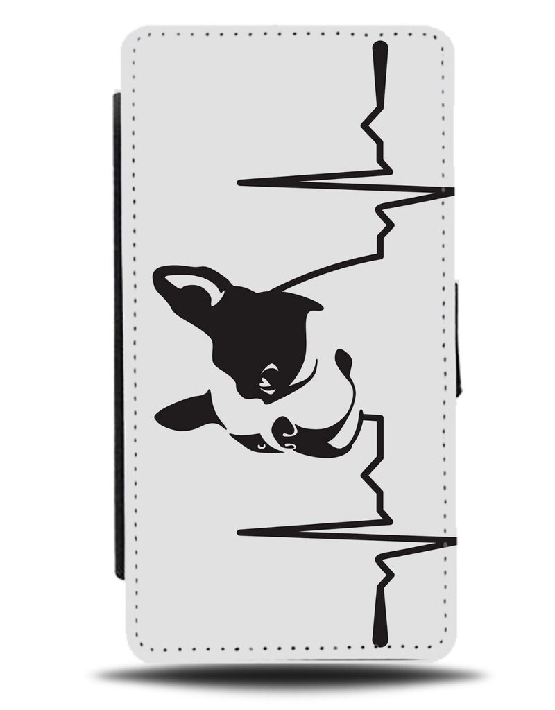 Boston Terrier Flip Wallet Case Terriers Gift Present Dog Lover Funny Black AE88