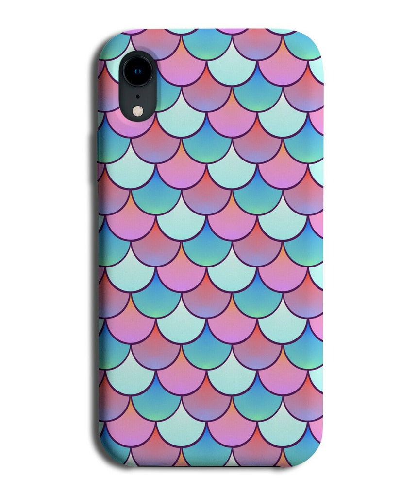 Girly Colourful Mermaid Tail Scales Phone Case Cover Scale Fish Mermaids E614