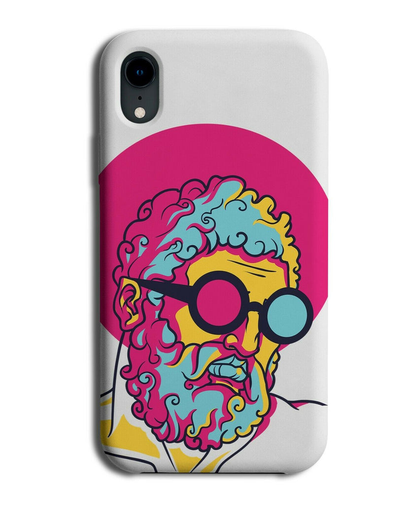 Colourful Greek God Phone Case Cover Greece Jesus 3D Glasses Print E296