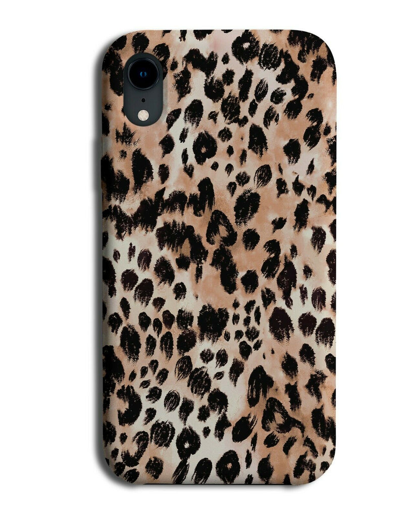 Pale Rose Gold Cheetah Spots Phone Case Cover Animal Safari Dots Splotches G148