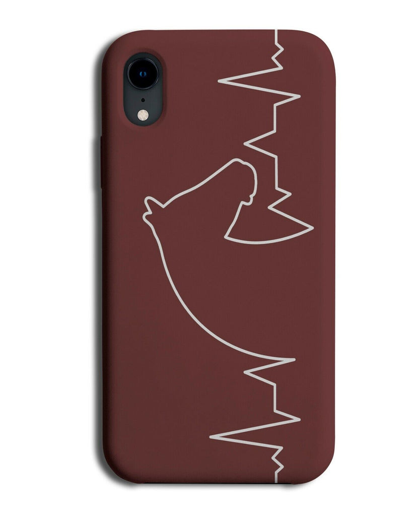 Horse Heartbeat Pulse Line Phone Case Cover Lover Horse Fan Gift Present J526