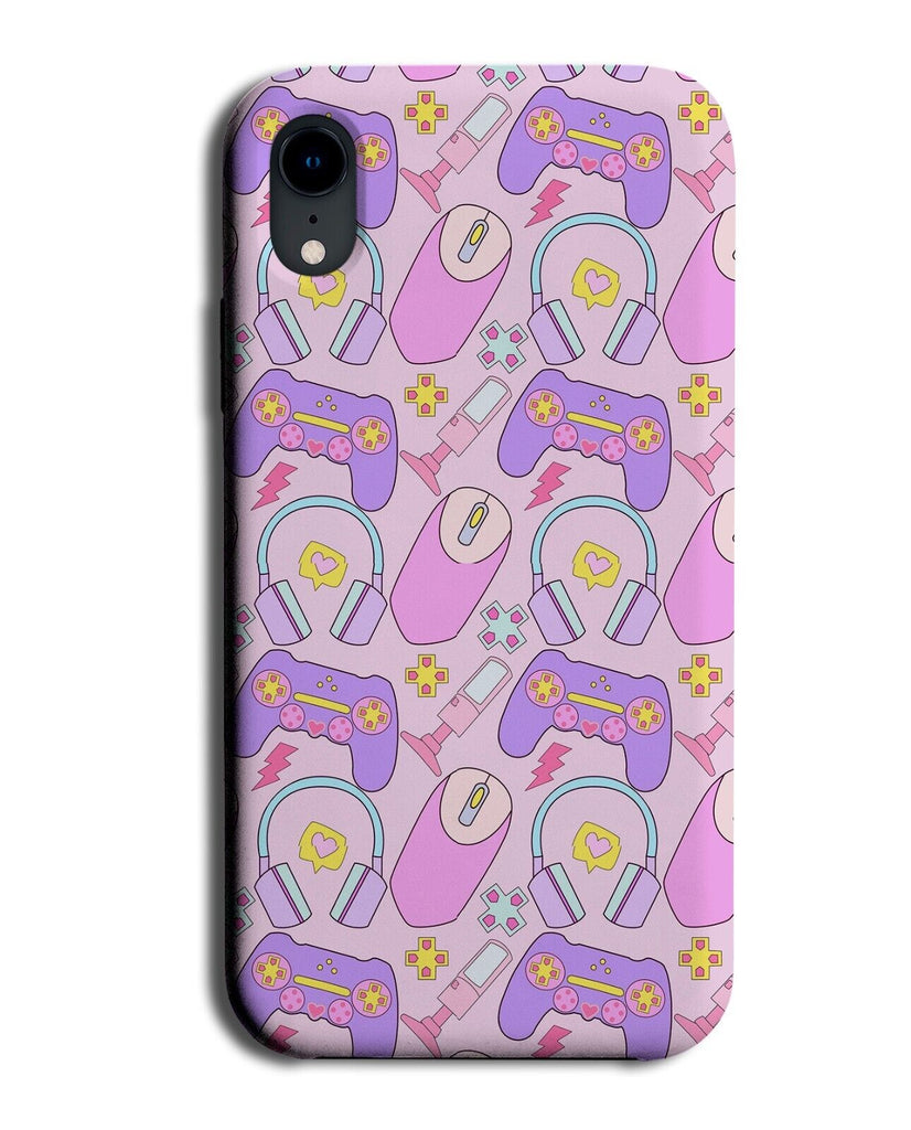 Girls Videos Symbols Phone Case Cover Retro Video Games Gamer Girl Womans AO97