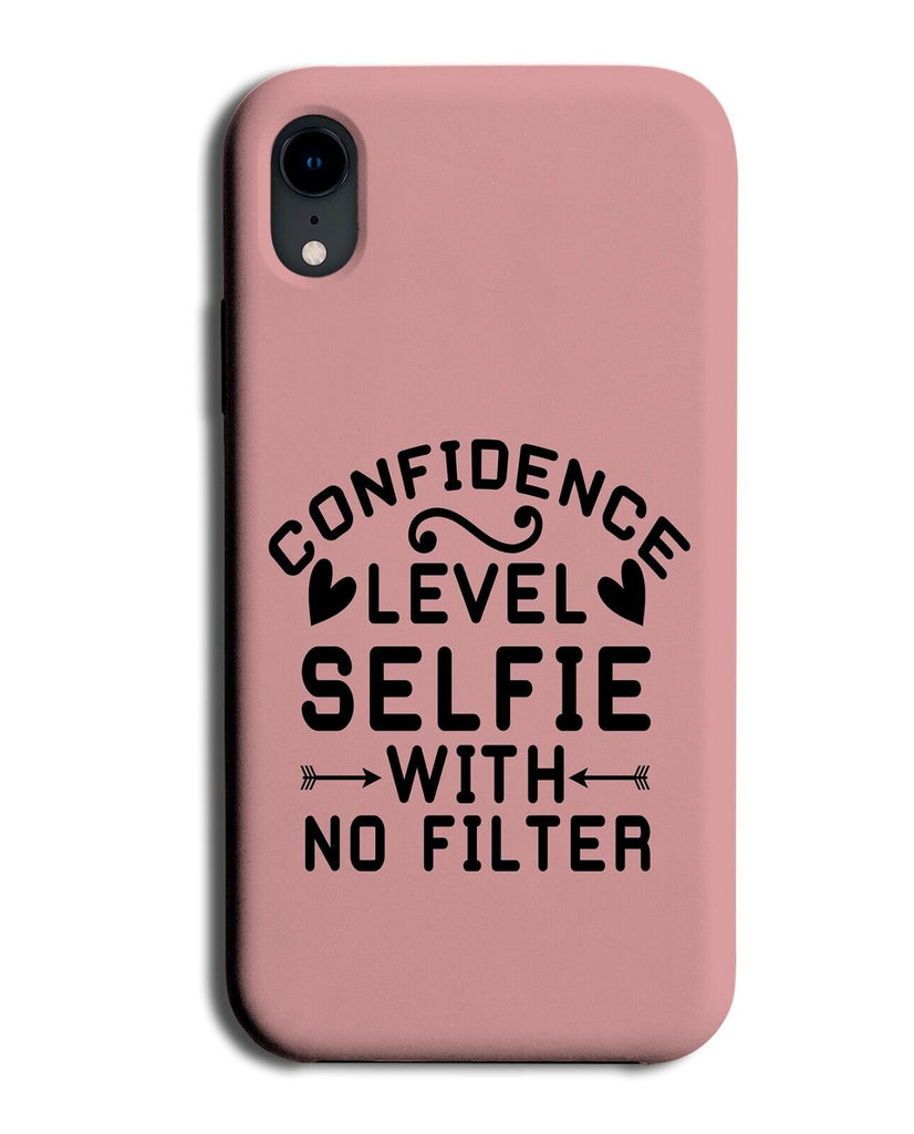 Confidence Level Phone Case Cover Confident Motivational Self Love Quote BJ02