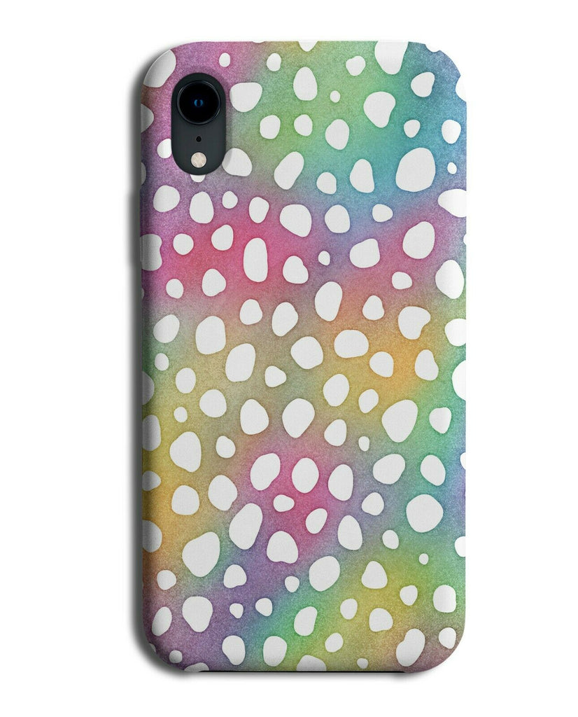 Bright Coloured Flamboyant Leopard Print Rainbow Phone Case Cover Colourful F802