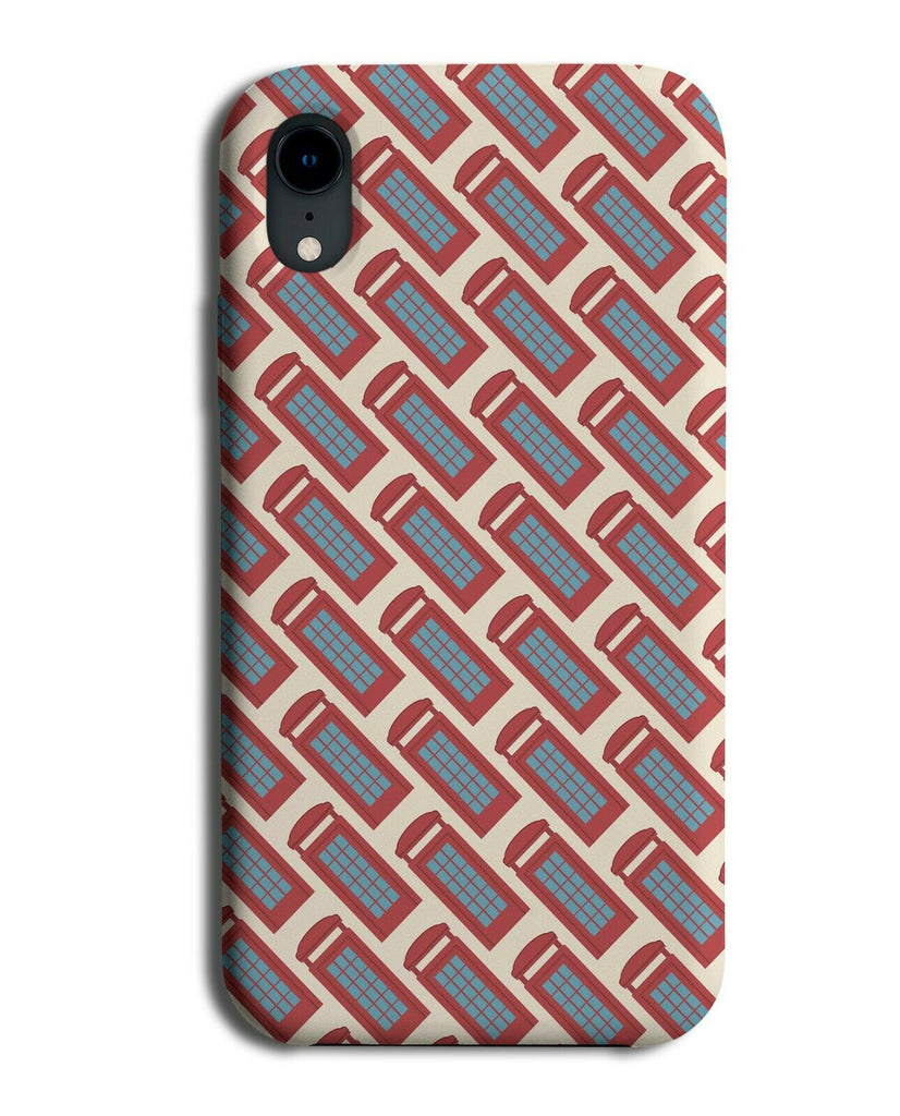 London Phonebox Pattern Phone Case Cover Phone Box British English UK F082