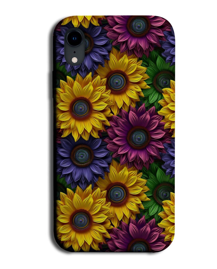 Flowers Pattern Phone Case Cover Real Style Realistic Look Petals Summer BX45