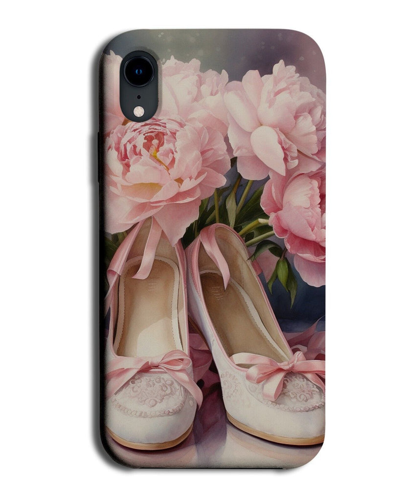 Ballet Dancer Phone Case Cover Dancing Slippers Shoes Pink Roses Girl Girls CY95