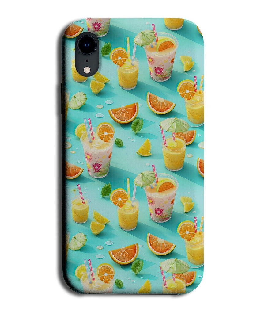 Orange Juice Pattern Phone Case Cover Juices Drink Oranges Summer Style BX43