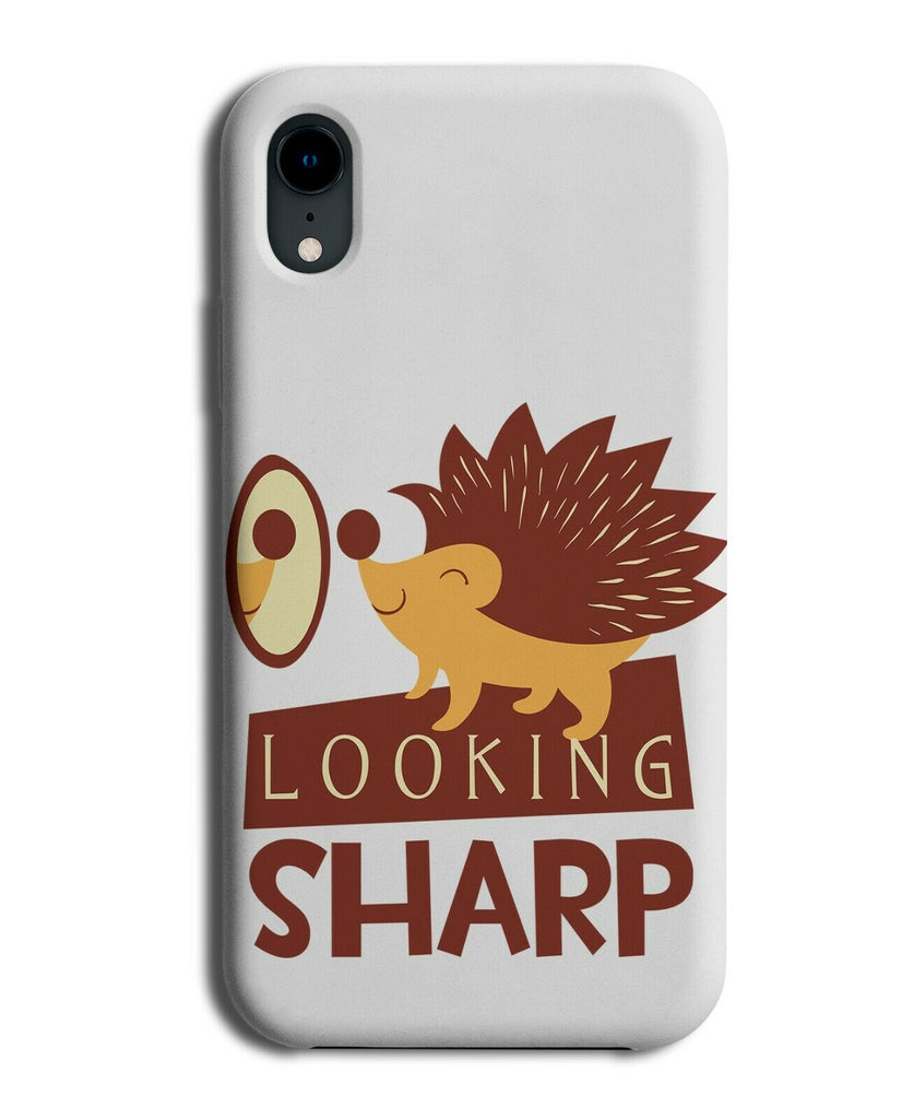 Looking Sharp Funny Hedgehog Phone Case Cover Cartoon Kids Mirror Hedgehogs E460
